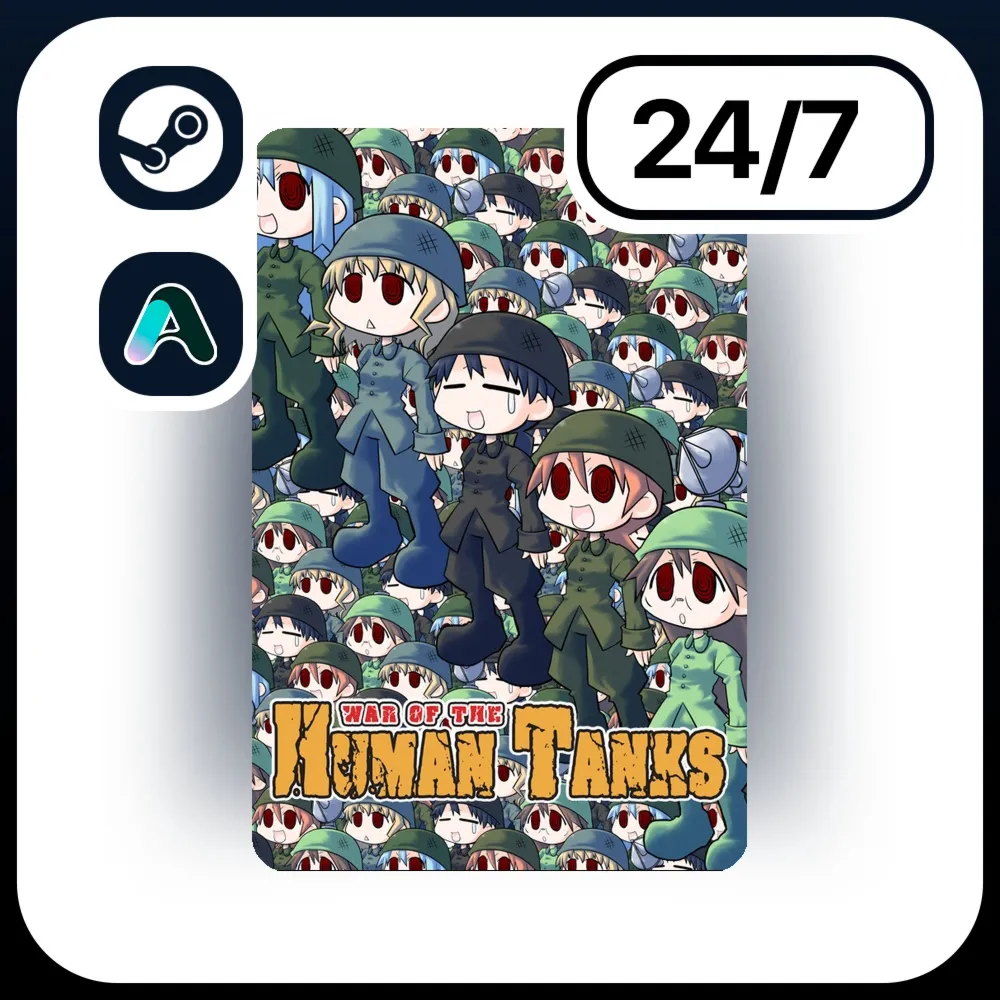 АВТО WAR OF THE HUMAN TANKS \ STEAM ПОДАРКОМ ДЛЯ KZ | RU | UA | CIS 24/7