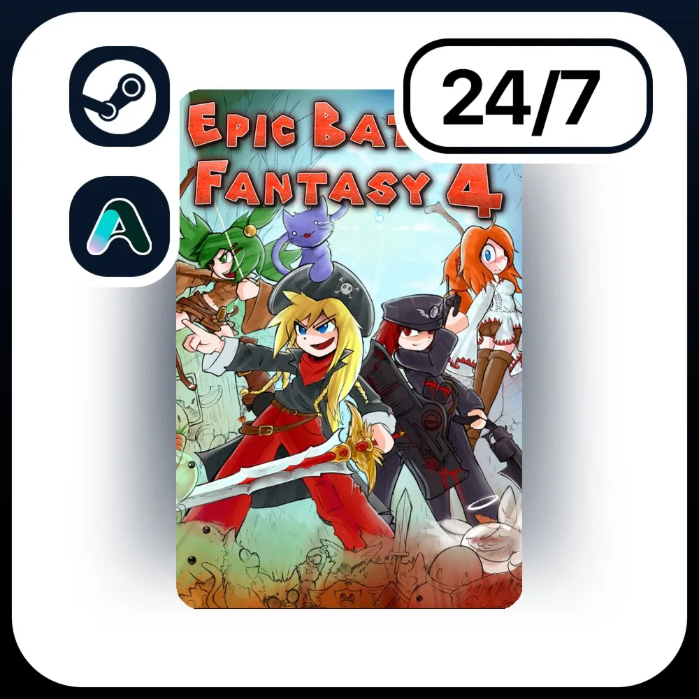 АВТО EPIC BATTLE FANTASY 4 \ STEAM ПОДАРКОМ ДЛЯ KZ | RU | UA | CIS 24/7