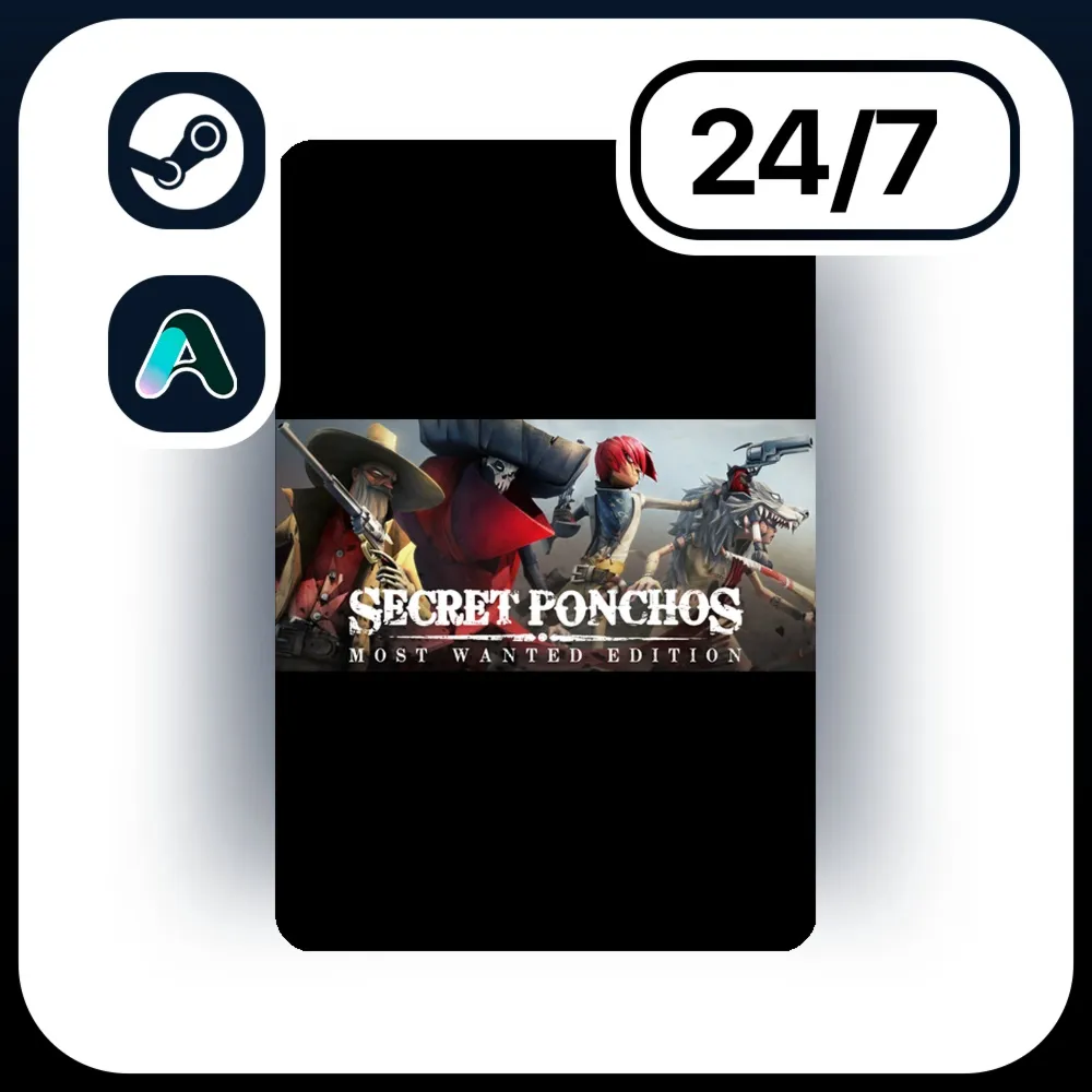 АВТО SECRET PONCHOS \ STEAM ПОДАРКОМ ДЛЯ RU | CIS 24/7