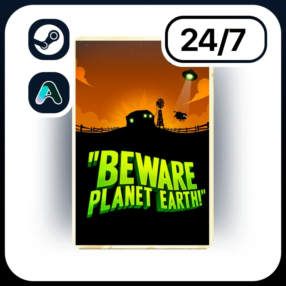 АВТО BEWARE PLANET EARTH \ STEAM ПОДАРКОМ ДЛЯ KZ | RU | UA | CIS 24/7