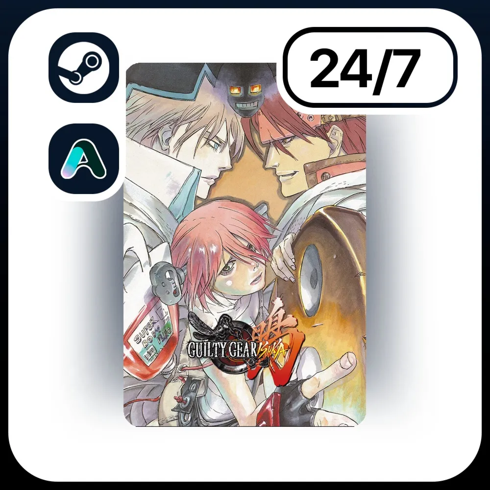 АВТО GUILTY GEAR ISUKA \ STEAM ПОДАРКОМ ДЛЯ KZ | RU | UA | CIS 24/7