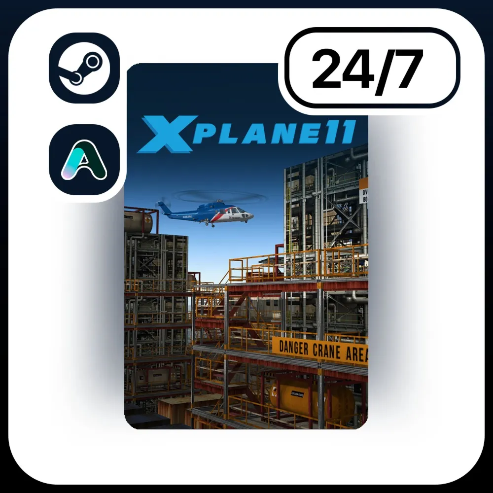 АВТО X-PLANE 11 \ STEAM ПОДАРКОМ ДЛЯ KZ | RU | UA | CIS 24/7