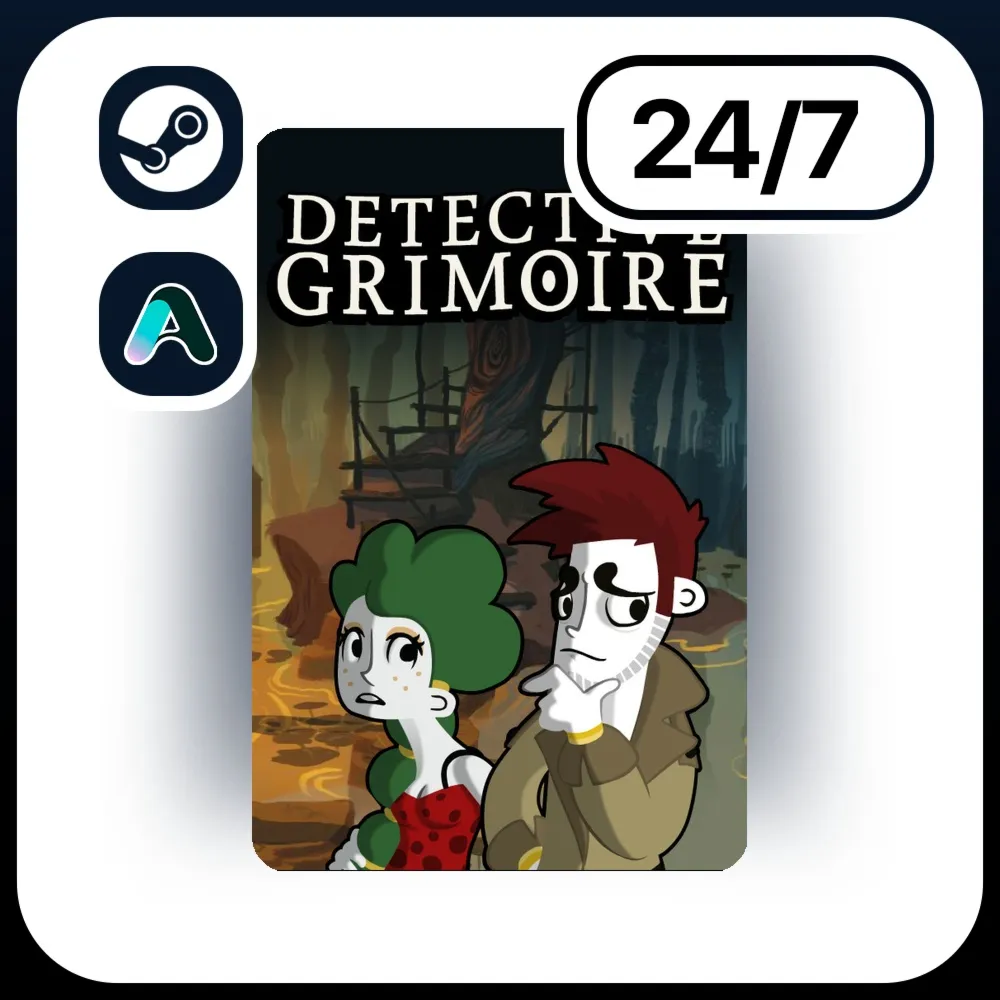 АВТО DETECTIVE GRIMOIRE \ STEAM ПОДАРКОМ ДЛЯ KZ | RU | UA | CIS 24/7