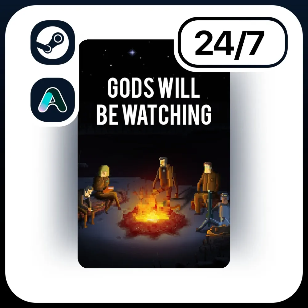 АВТО GODS WILL BE WATCHING \ STEAM ПОДАРКОМ ДЛЯ KZ | RU | UA | CIS 24/7