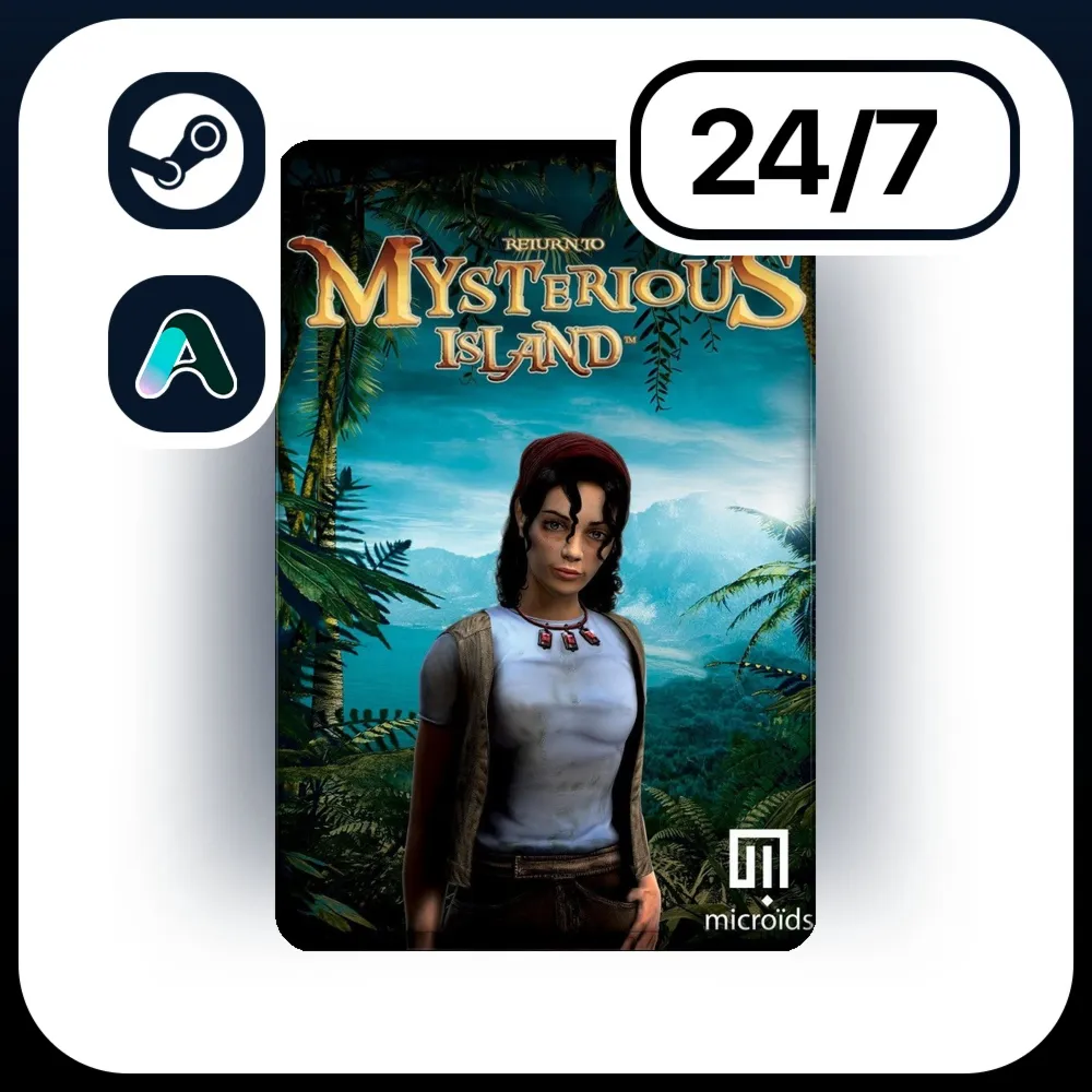 АВТО RETURN TO MYSTERIOUS ISLAND \ STEAM ПОДАРКОМ ДЛЯ KZ | RU | UA | CIS 24/7