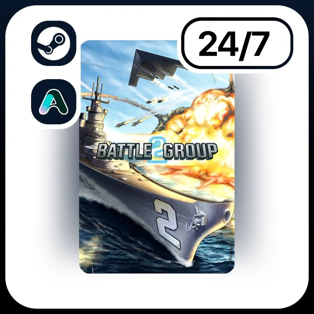 АВТО BATTLE GROUP 2 \ STEAM ПОДАРКОМ ДЛЯ KZ | RU | UA | CIS 24/7