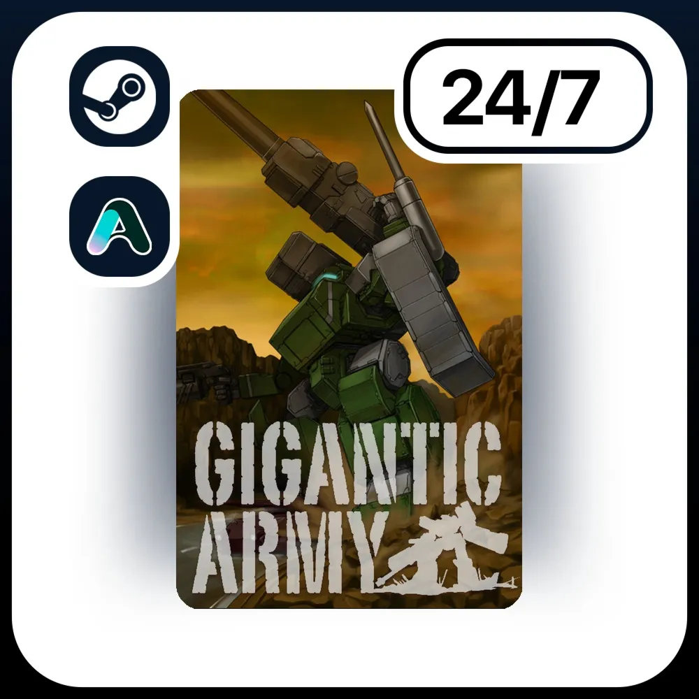 АВТО GIGANTIC ARMY \ STEAM ПОДАРКОМ ДЛЯ KZ | RU | UA | CIS 24/7
