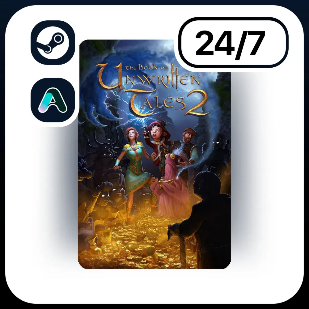 АВТО THE BOOK OF UNWRITTEN TALES 2 \ STEAM ПОДАРКОМ ДЛЯ KZ | RU | UA | CIS 24/7