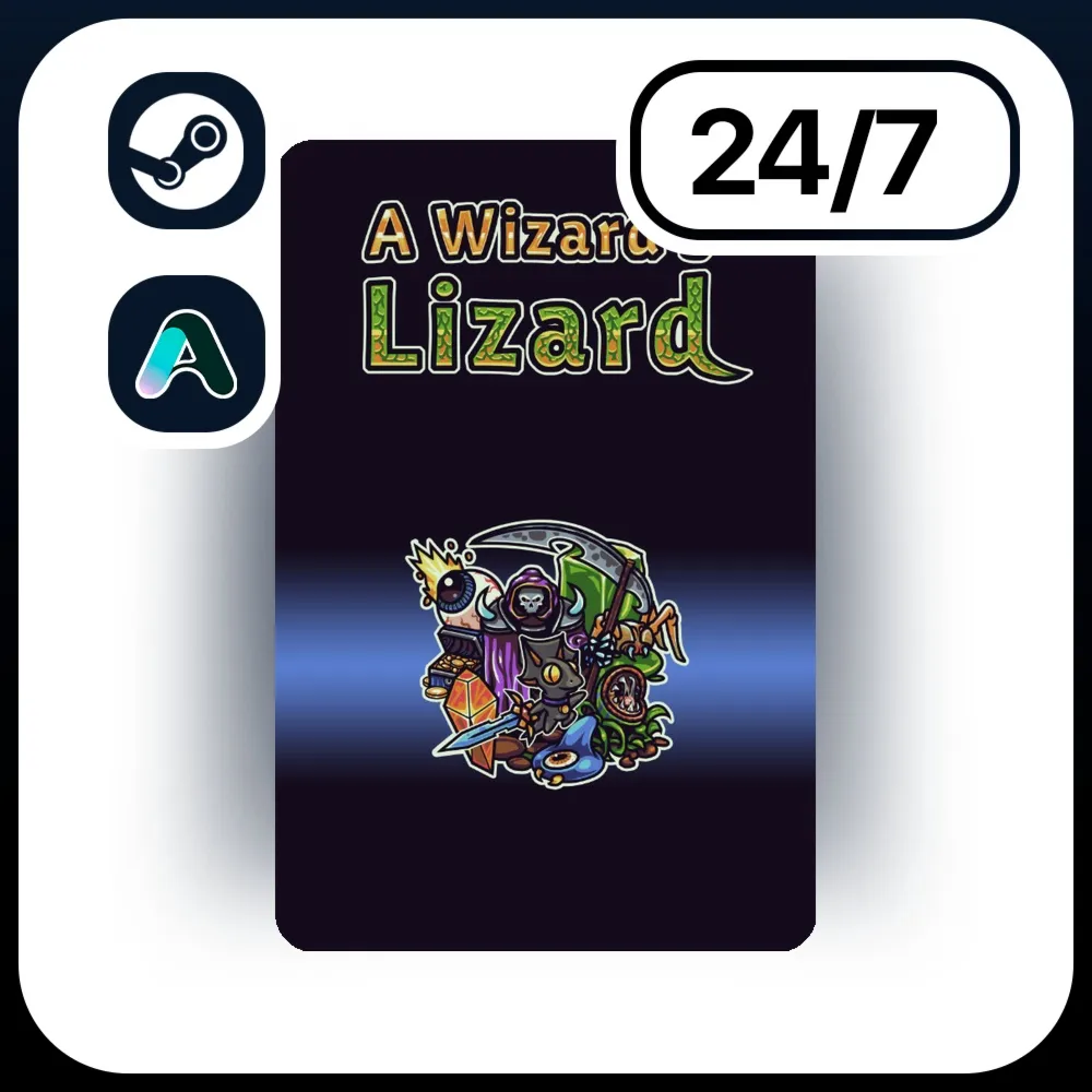 АВТО A WIZARD'S LIZARD \ STEAM ПОДАРКОМ ДЛЯ RU | CIS 24/7
