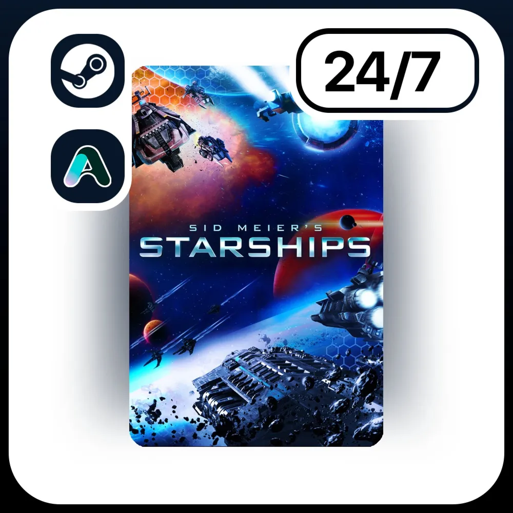 АВТО SID MEIER'S STARSHIPS \ STEAM ПОДАРКОМ ДЛЯ KZ | UA | CIS 24/7
