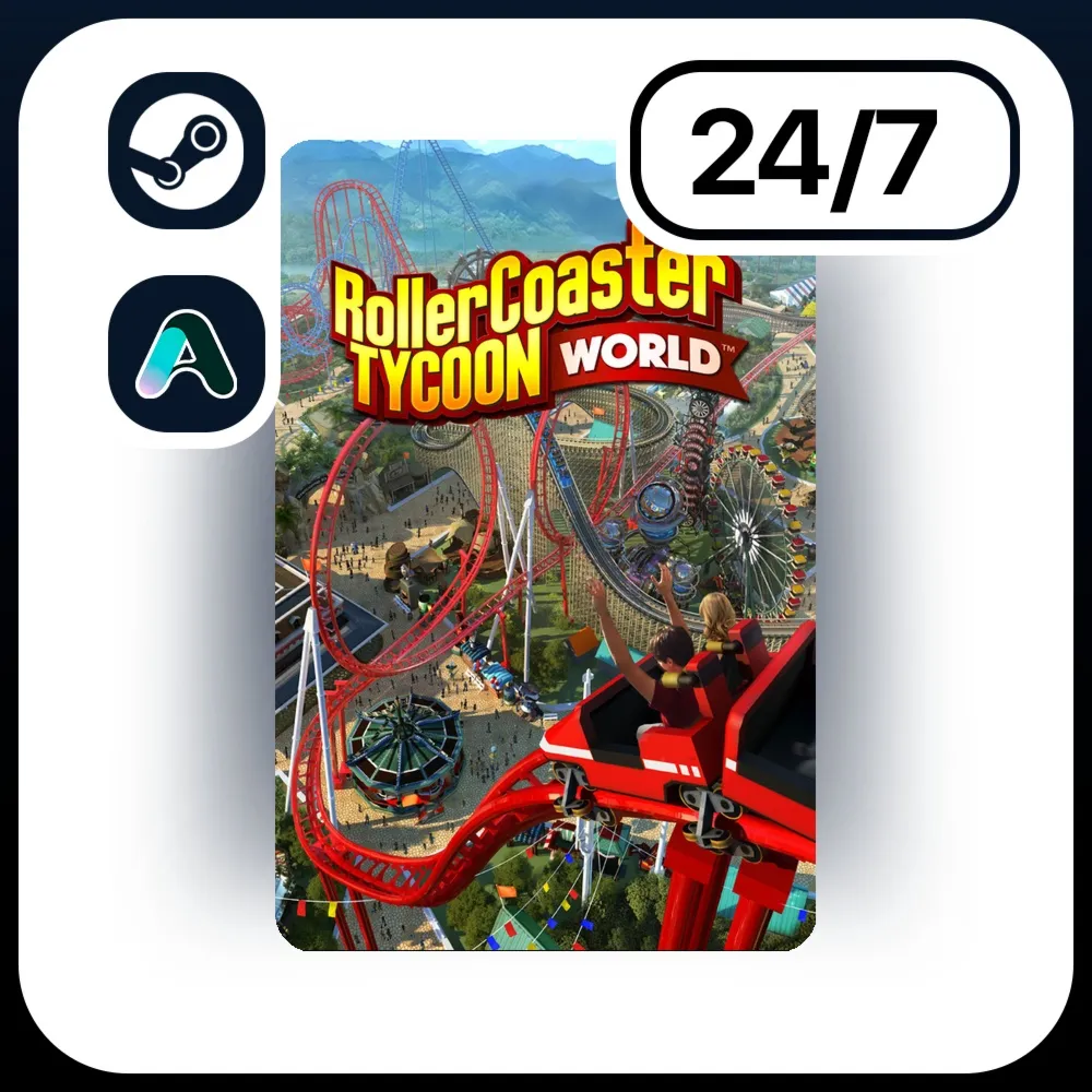 АВТО ROLLERCOASTER TYCOON WORLD \ STEAM ПОДАРКОМ ДЛЯ KZ | UA | CIS 24/7