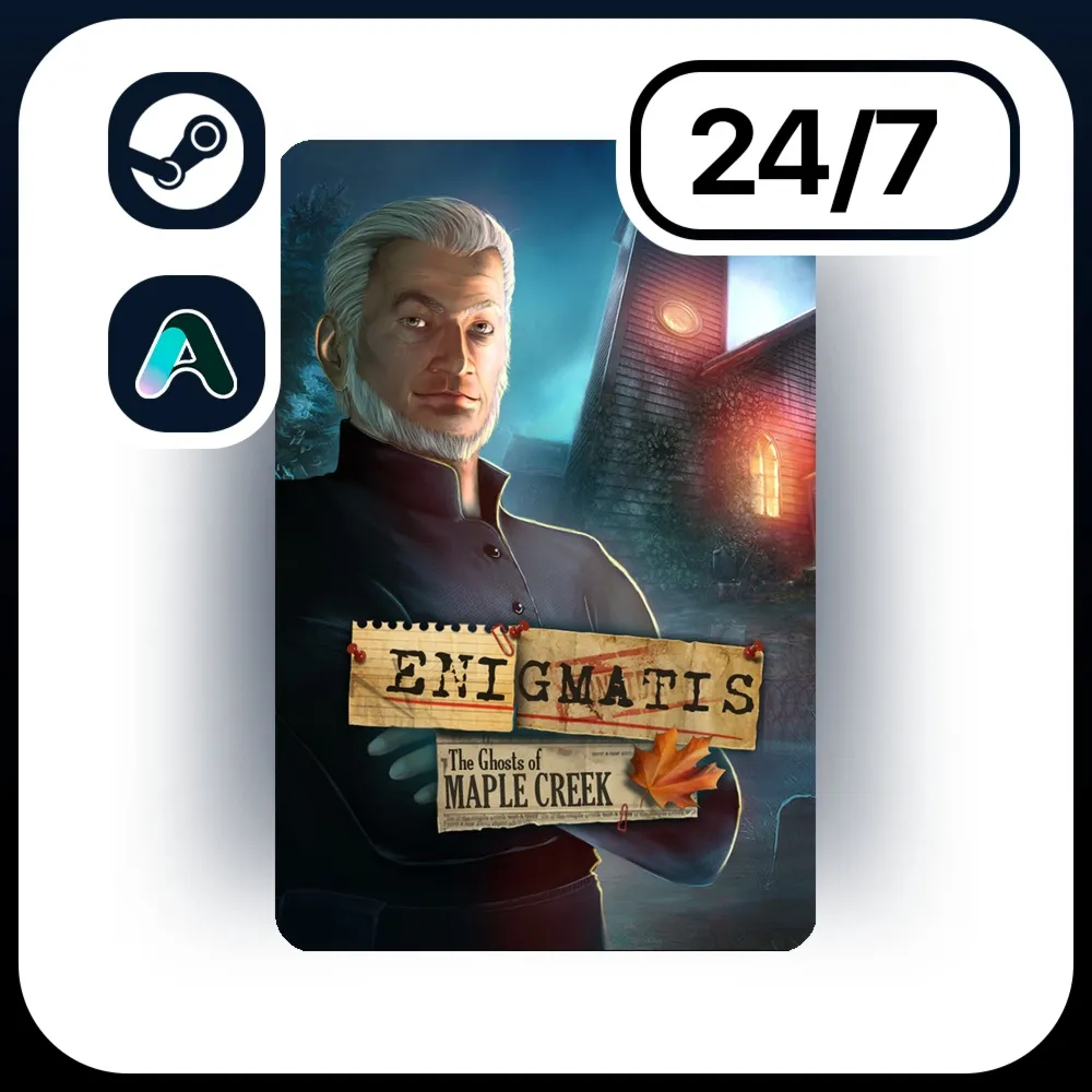 АВТО ENIGMATIS: THE GHOSTS OF MAPLE CREEK \ STEAM ПОДАРКОМ ДЛЯ KZ | RU | UA | CIS 24/