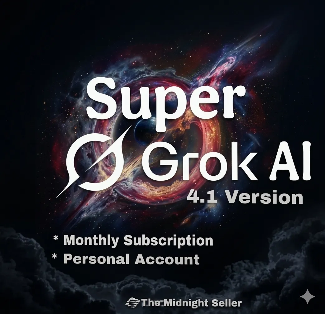 Super Grok AI ( 4.1 Обновлять Версия ) Ежемесячная подписка