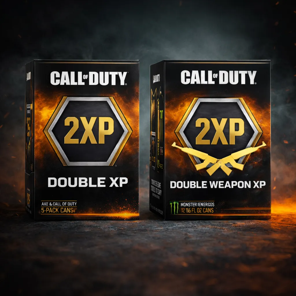 Call of Duty Double XP and Weapon XP Token Ключ - глобальный - PS/Xbox/ПК