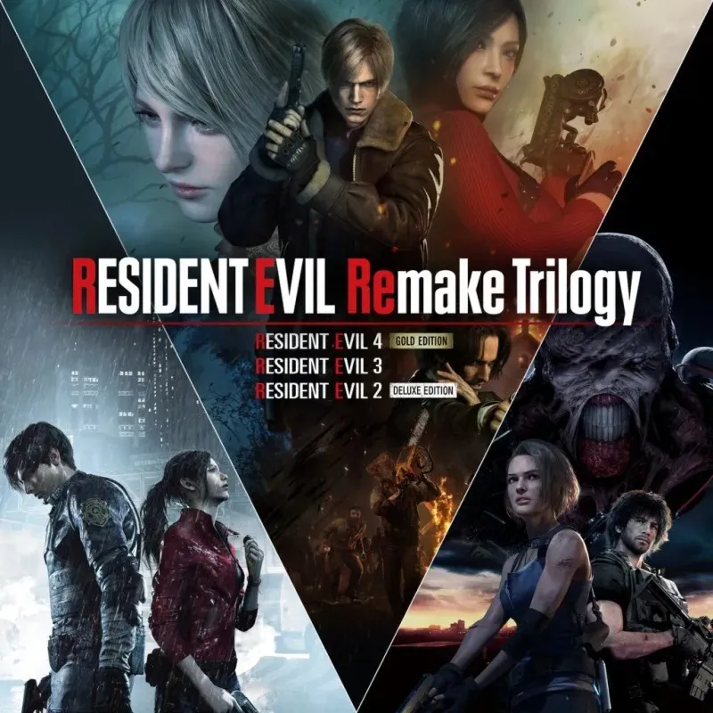 Resident Evil Remake Trilogy (2,3,4) PS5 П1-Оффлайн