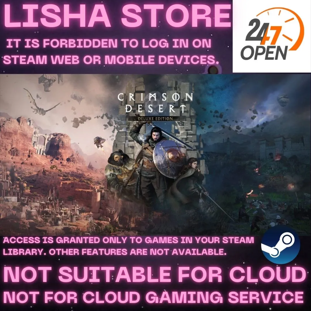 Crimson Desert Deluxe Edition Стим Оффлайн На 30 или 90 дней