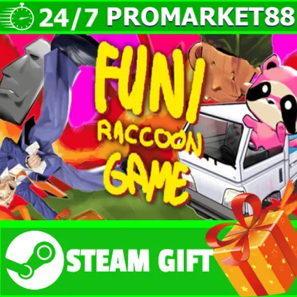 ️ВСЕ СТРАНЫ+РОССИЯ Funi Raccoon Game STEAM GIFT