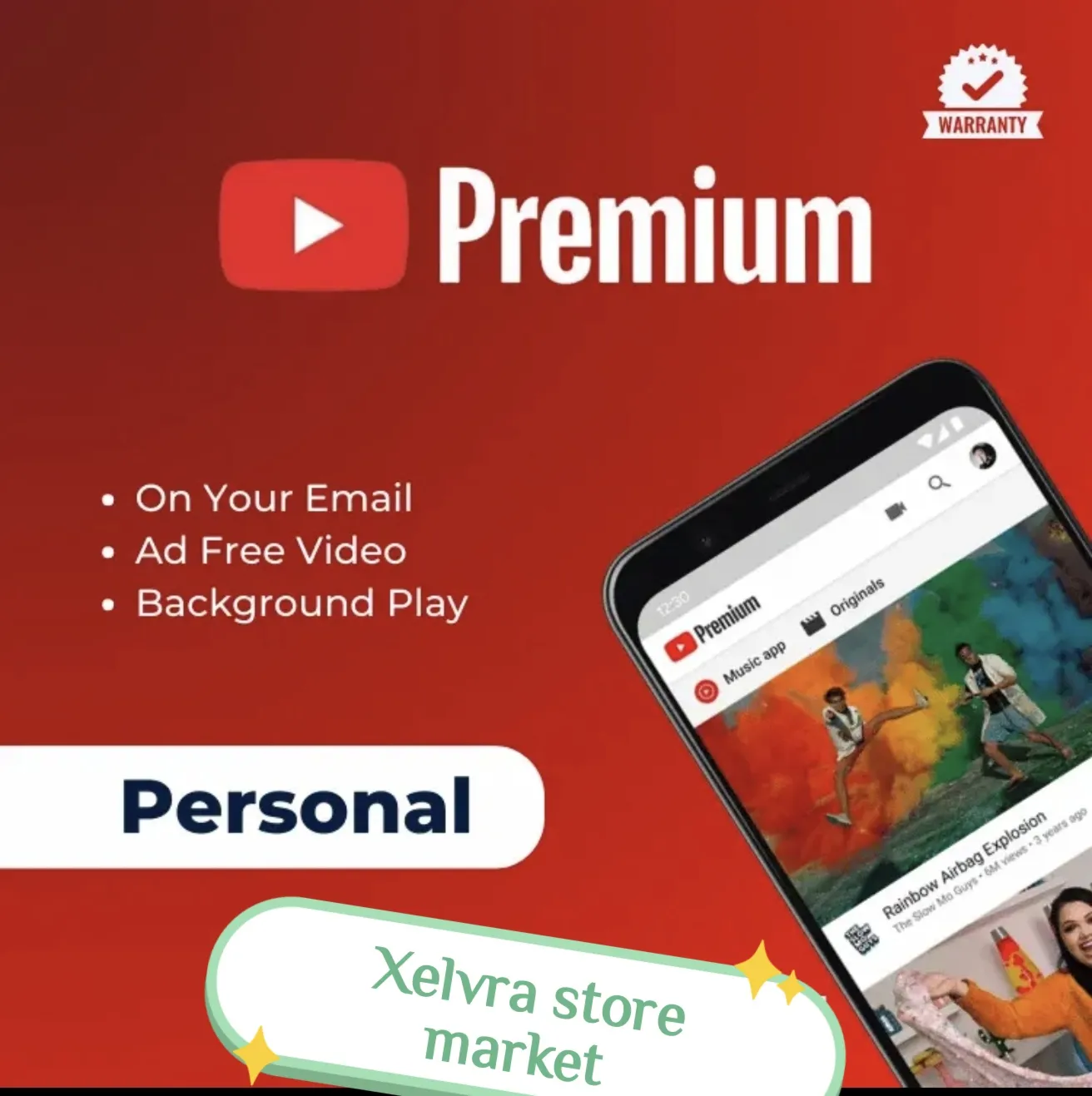  YouTube Premium 1-12 Месяцев | Ваш или Новый Аккаунт | Весь мир