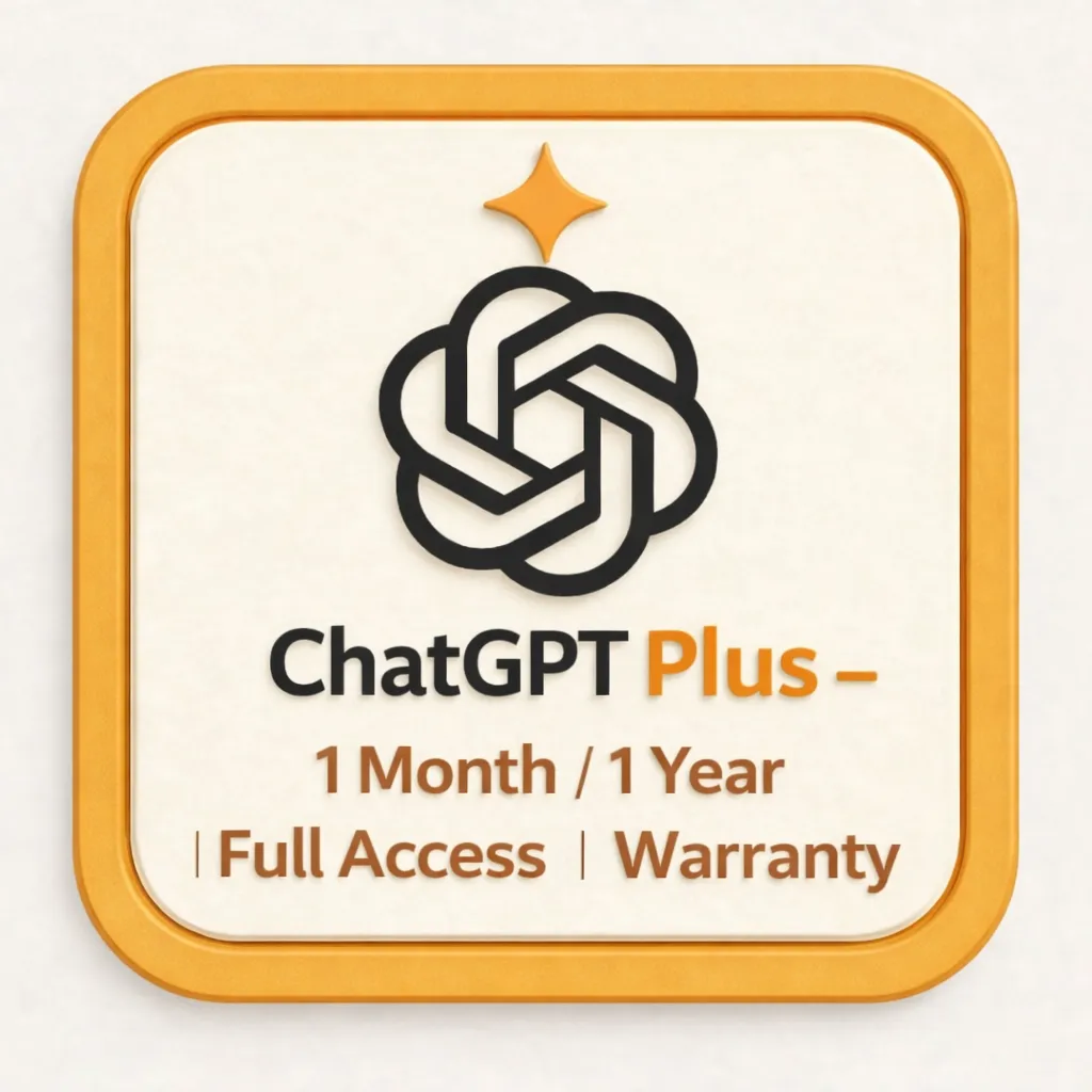 ChatGPT Plus | 1 месяц / 1 год | Полный доступ | Гарантия
