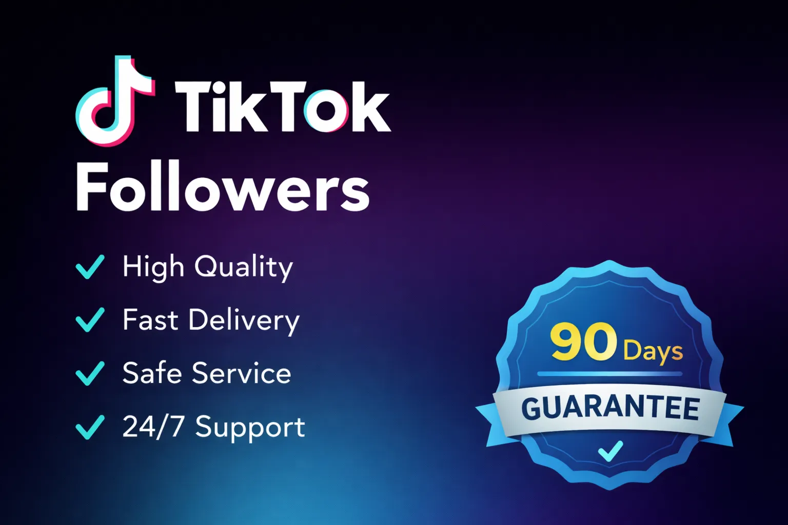 Подписчики в TikTok | Лучшее качество и быстрая доставка