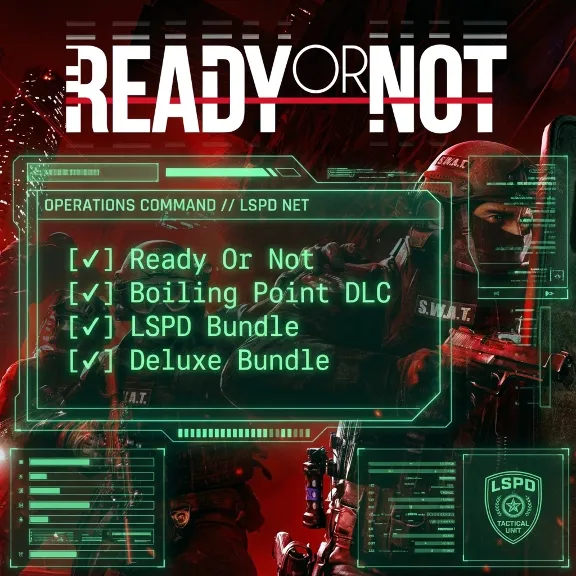 READY OR NOT | Deluxe | LSPD | Boiling Point | STEAM КЛЮЧ РУ