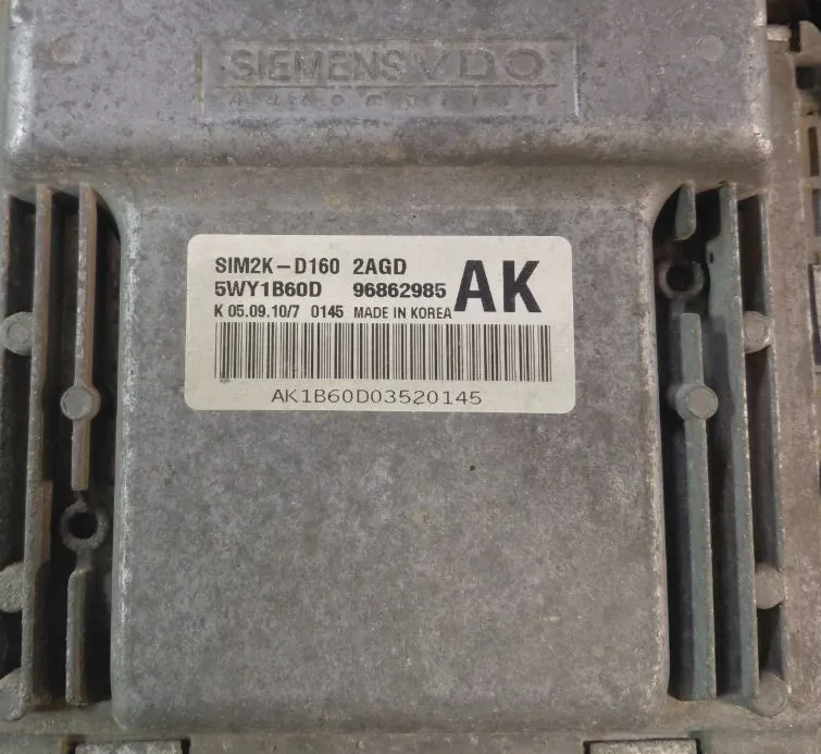 Chevrolet Epica SIM2K-D160 2AGD 5WY1B60D KR77195157 C002ME10