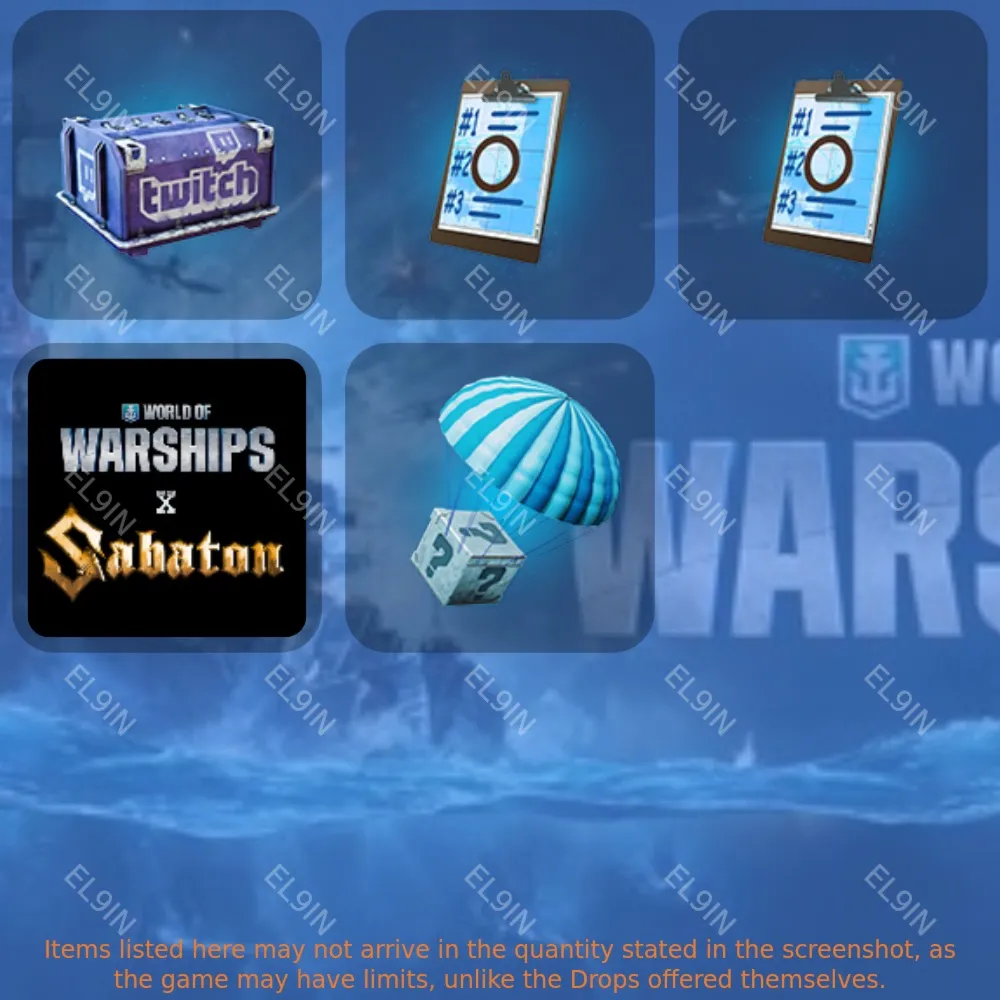 World of WarshipsТвич Дропсы