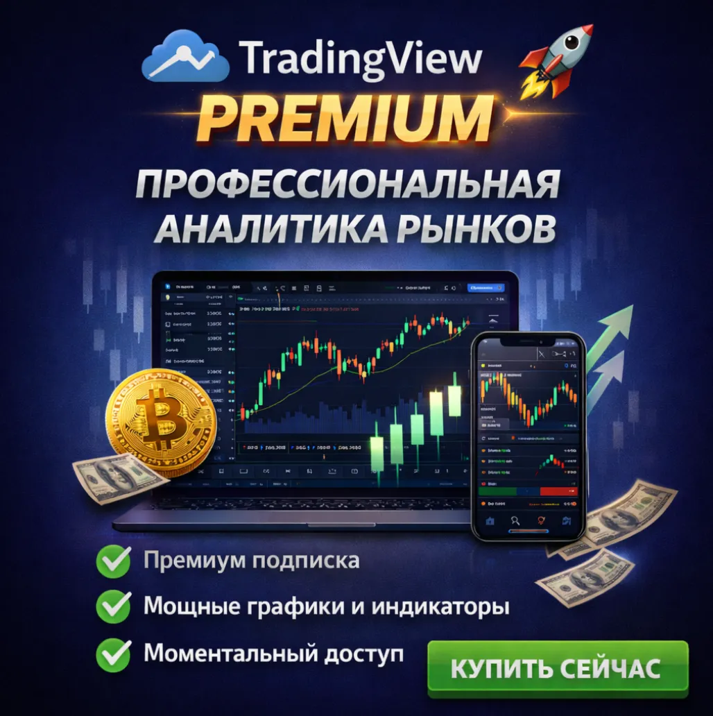 TradingView PREMIUM | Подписка на 1 месяц | Моментально | Аккаунт