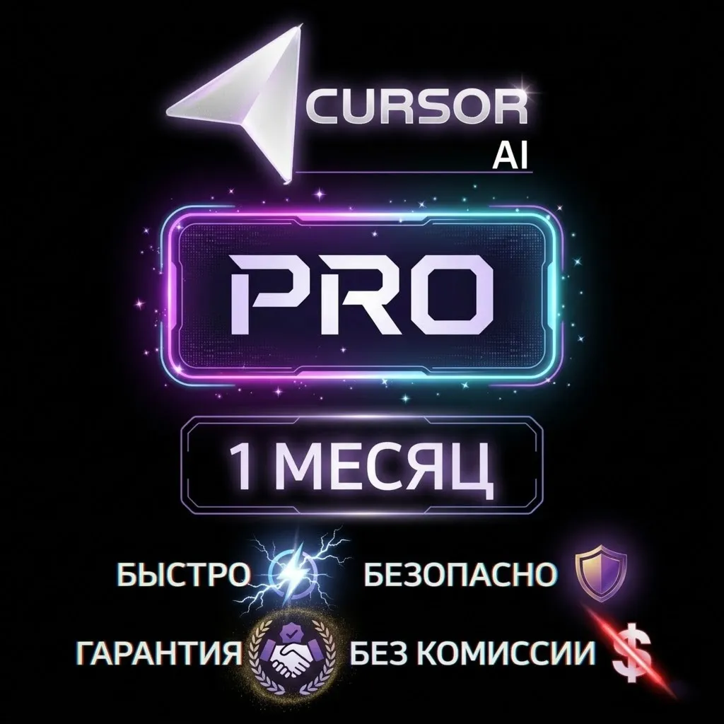 CURSOR AI PRO /ПОДПИСКА / 1 МЕСЯЦ