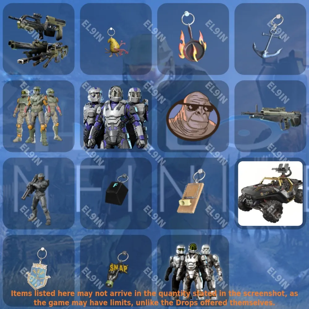 👾Halo Infinite🎈Твич Дропсы🏅15 предметов + 🎁