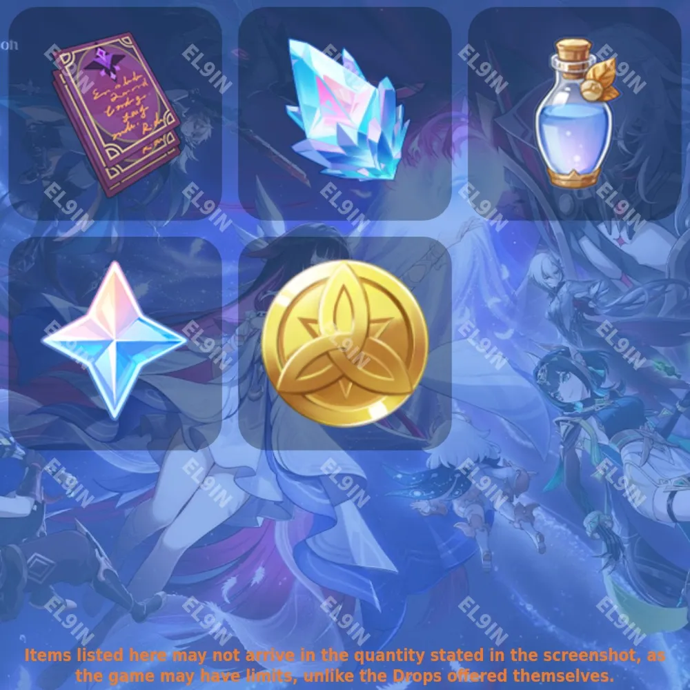 🎯Genshin Impact🎯Твич Дропсы🌟5 предметов + 🎁