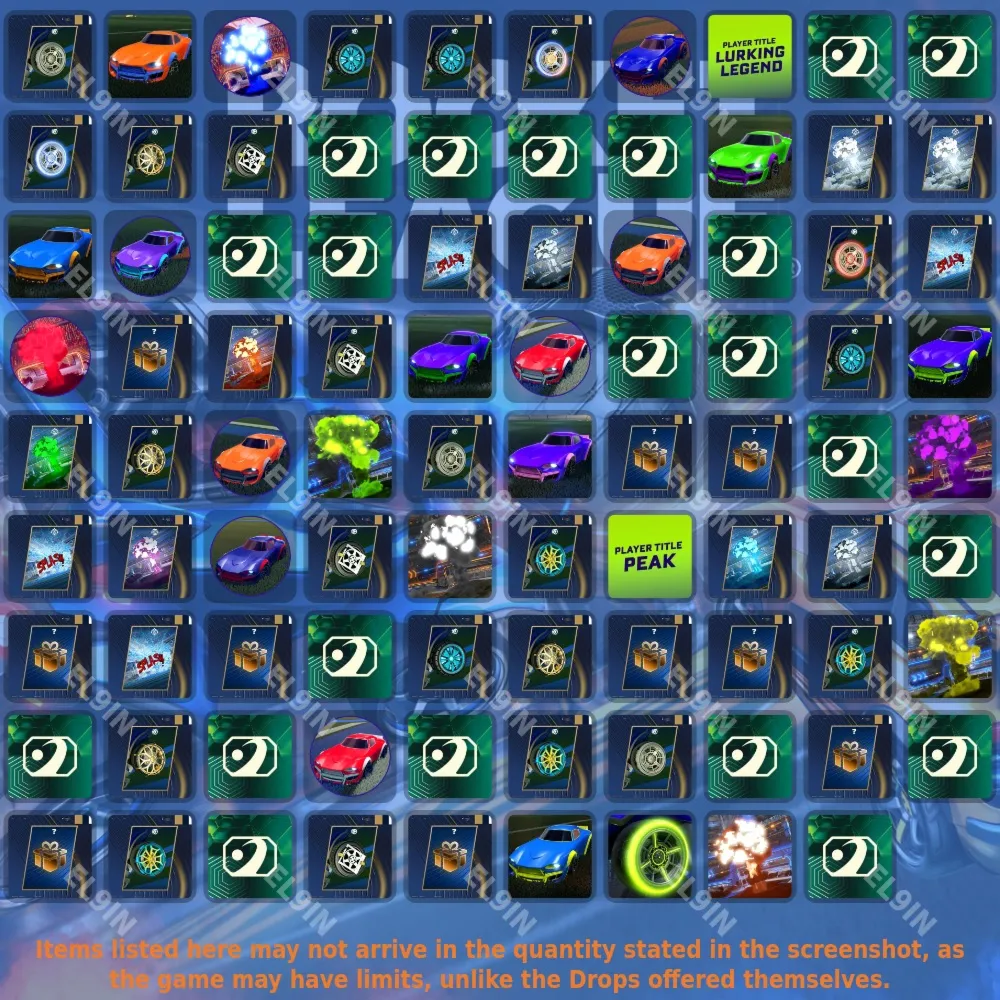 🎈Rocket League🌟Твич Дропсы👑89 предметов + 🎁