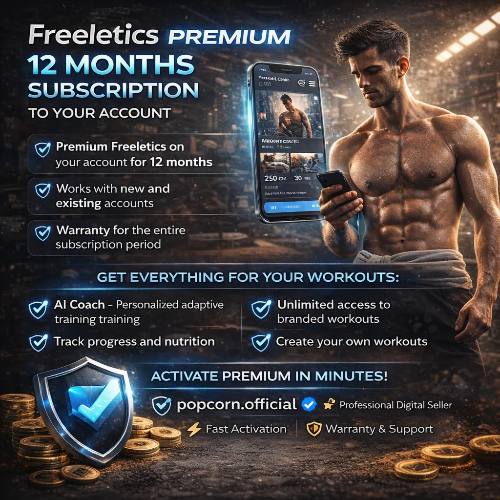🏆 Transform Your Body With Freeletics Premium – Full Access for 12 Months