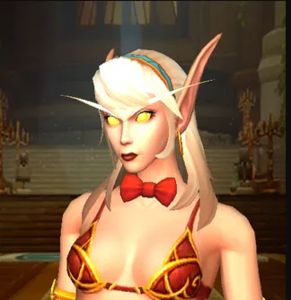 World of Warcraft СRIMSON BOW TIE Transmogrification Ключ — Глобальный