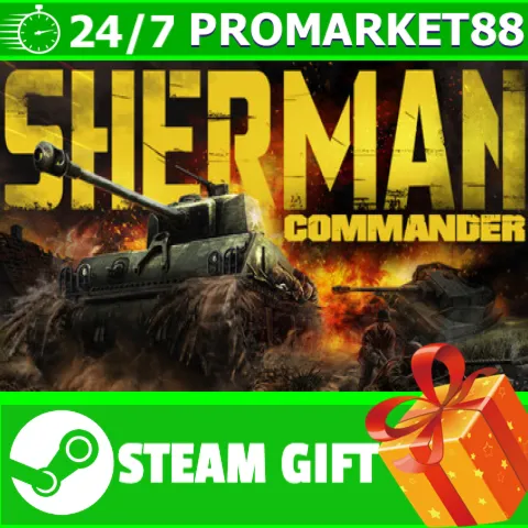 ️ВСЕ СТРАНЫ+РОССИЯ Sherman Commander STEAM GIFT