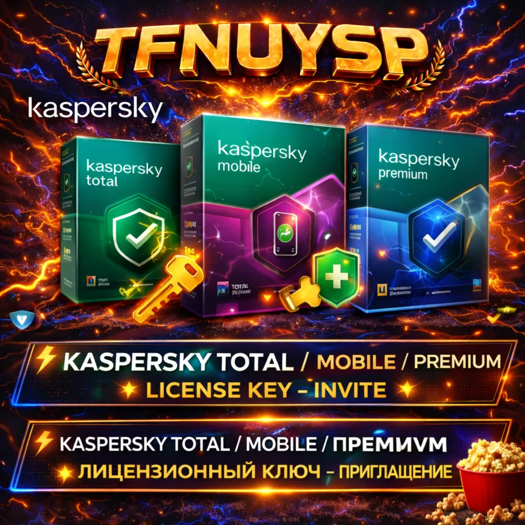 ⭐ Kaspersky Total / Mobile / Premium | Лицензионный ключ - Приглашение