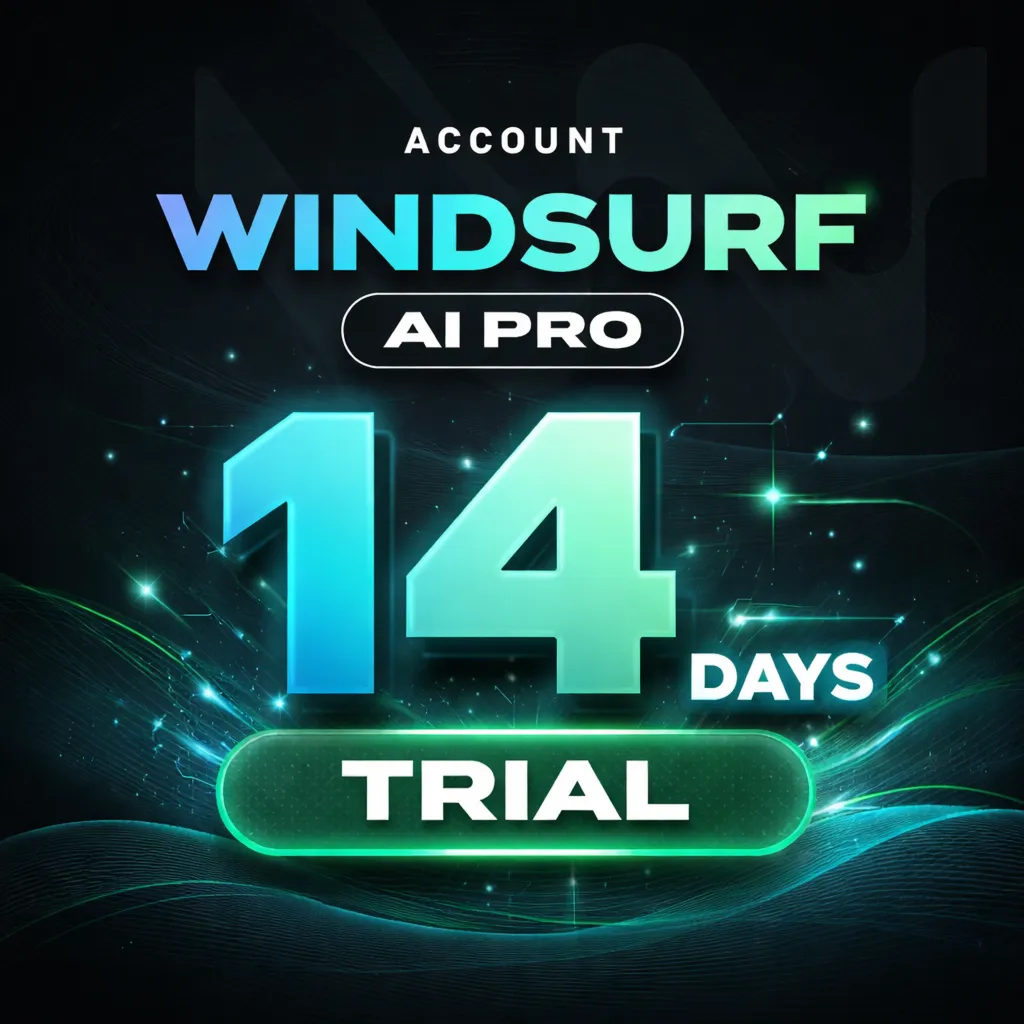 ⚡ Windsurf PRO 14 days | AUTO DELIVERY | account with active trial