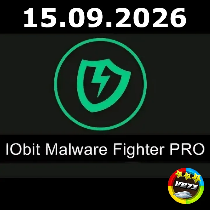 IObit Malware Fighter 13 Pro | Лицензия до 15.09.2026