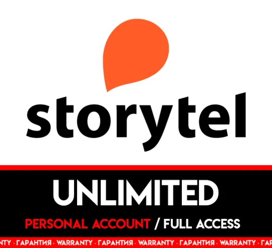 STORYTEL UNLIMITED / 14 ДНЕЙ / ПОЛНЫЙ ДОСТУП / СТОРИТЕЛ / ГАРАНТИЯ
