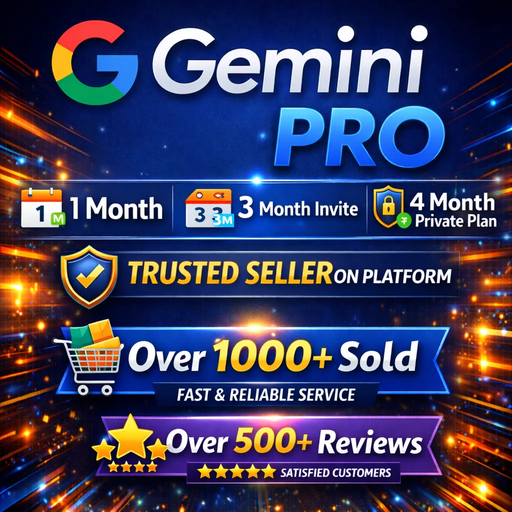 Gemini Pro 3 месяцев  4 месяцев | Veo3 + Nano Banana  | 2 ТБ
