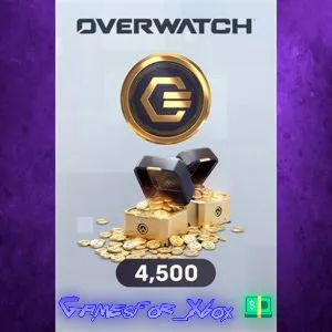 ️Overwatch - 4000 +500 Bonus Overwatch Coins XBOX DLC