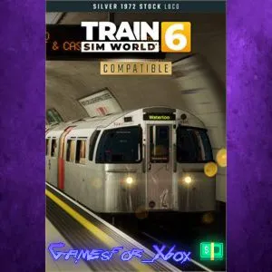 ️Train Sim World 6 New Journeys - Silver 1972 Stock XBOX DLC