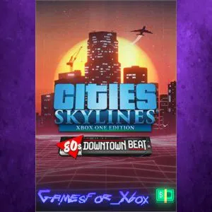 ️Cities Skylines - 80s Downtown Beat XBOX DLC