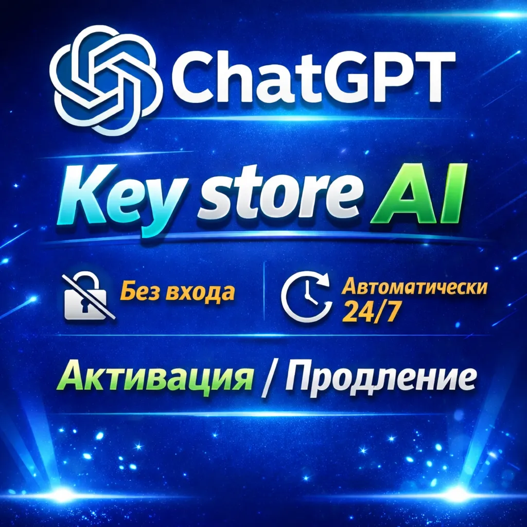 24/7 | ChatGPT 5.2 + 5 PLUS | 1 Месяц | БЕЗ ВХОДА