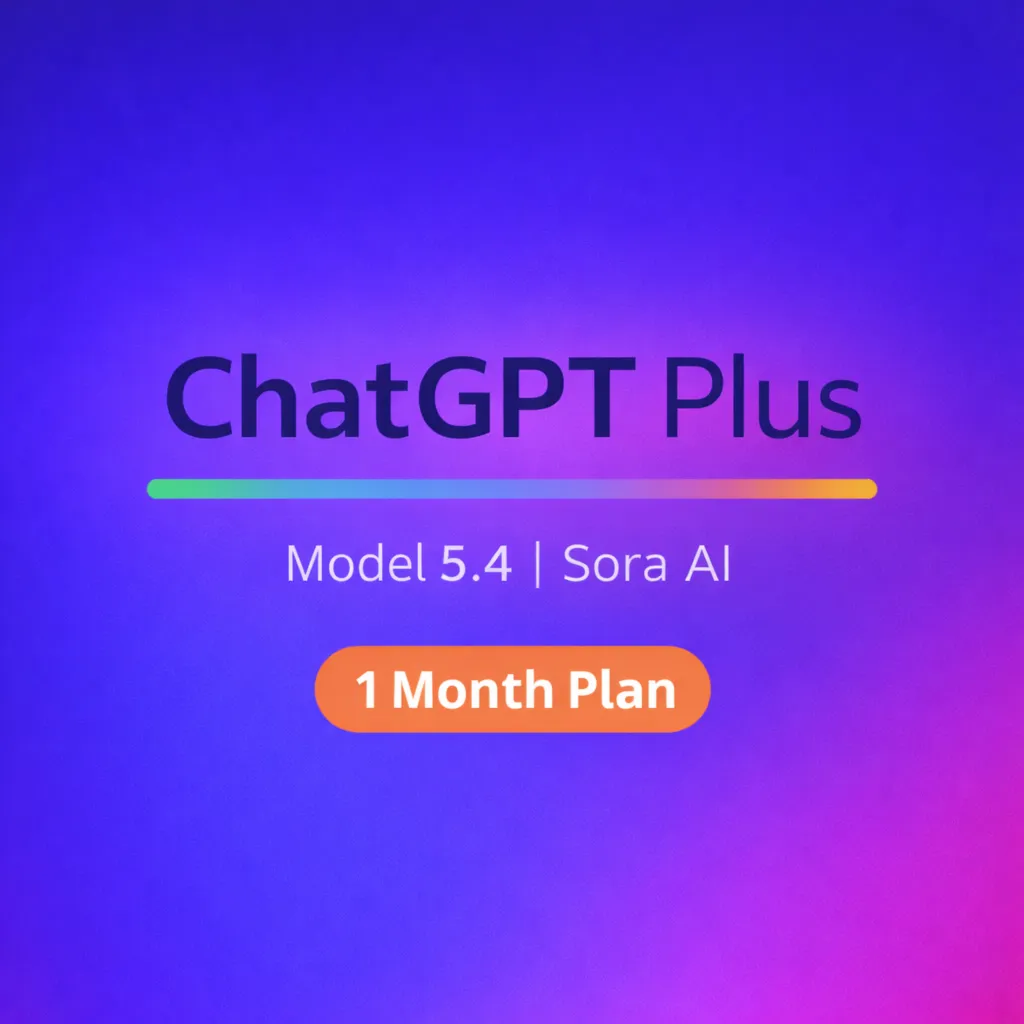 ЧатГПТ Плюс на 1 месяц | Модель 5.4, Сора ИИ