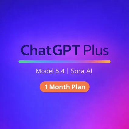 ЧатГПТ Плюс на 1 месяц | Модель 5.4, Сора ИИ