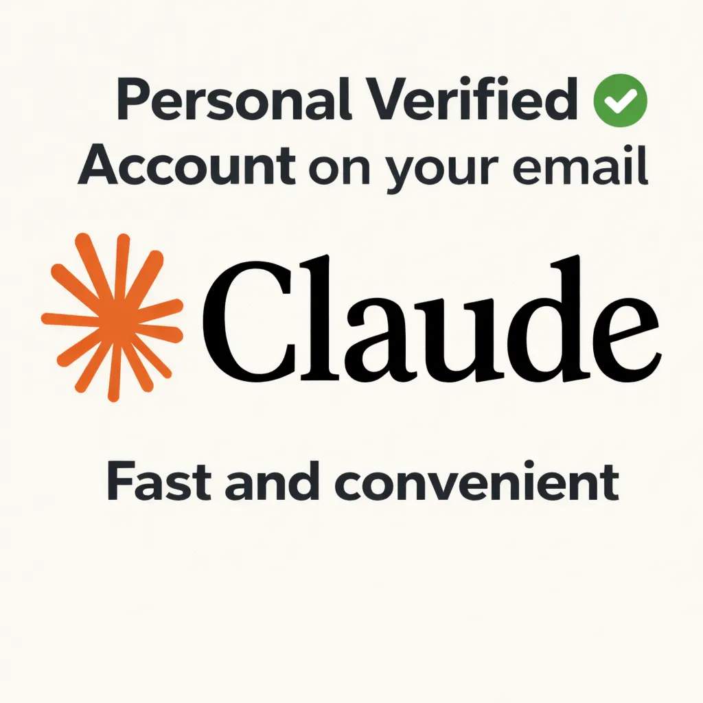 Claude Персональный Подтверждённый Аккаунт ✅ | На вашу почту | Про