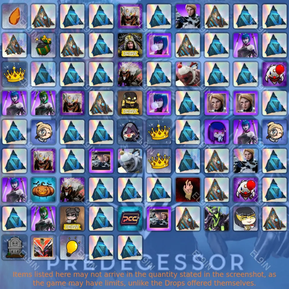 🧨Predecessor🎁Твич Дропсы⚡85 предметов + 🎁