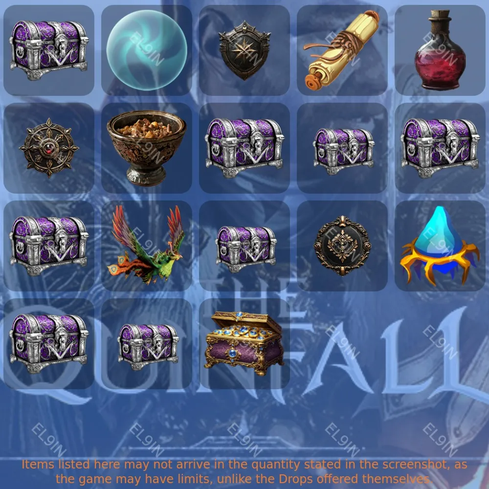 🏅The Quinfall⚡Твич Дропсы🎯18 предметов + 🎁