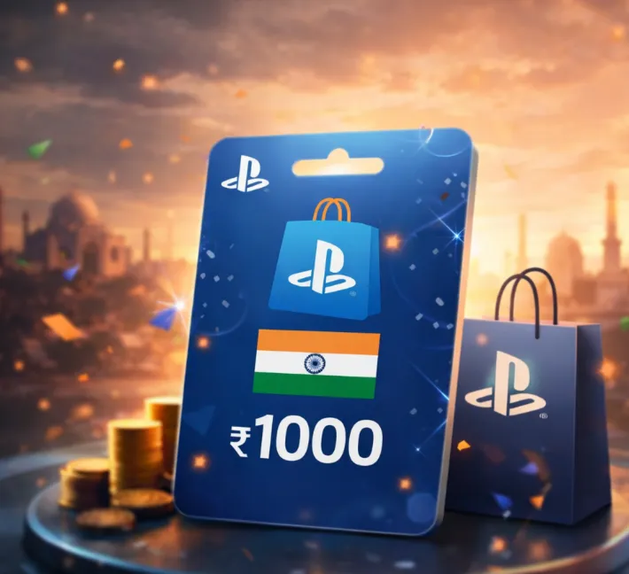 Карта пополнения PS Store Индия - 1000 RS - Автовыдача